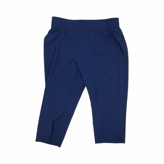 Pants Joggers By Croft And Barrow In Blue, Size:Xxl