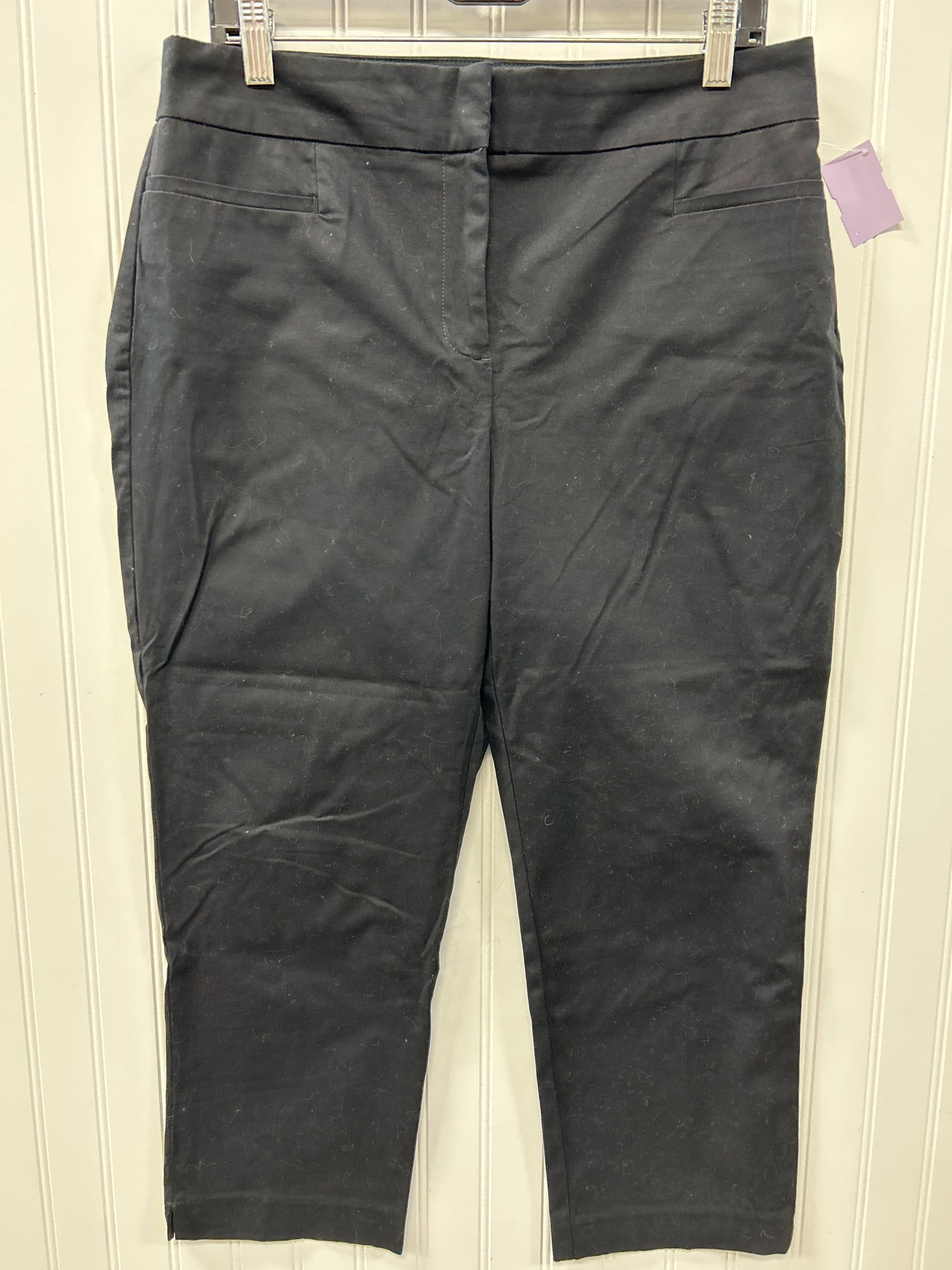 Capris By Ann Taylor In Black, Size:10