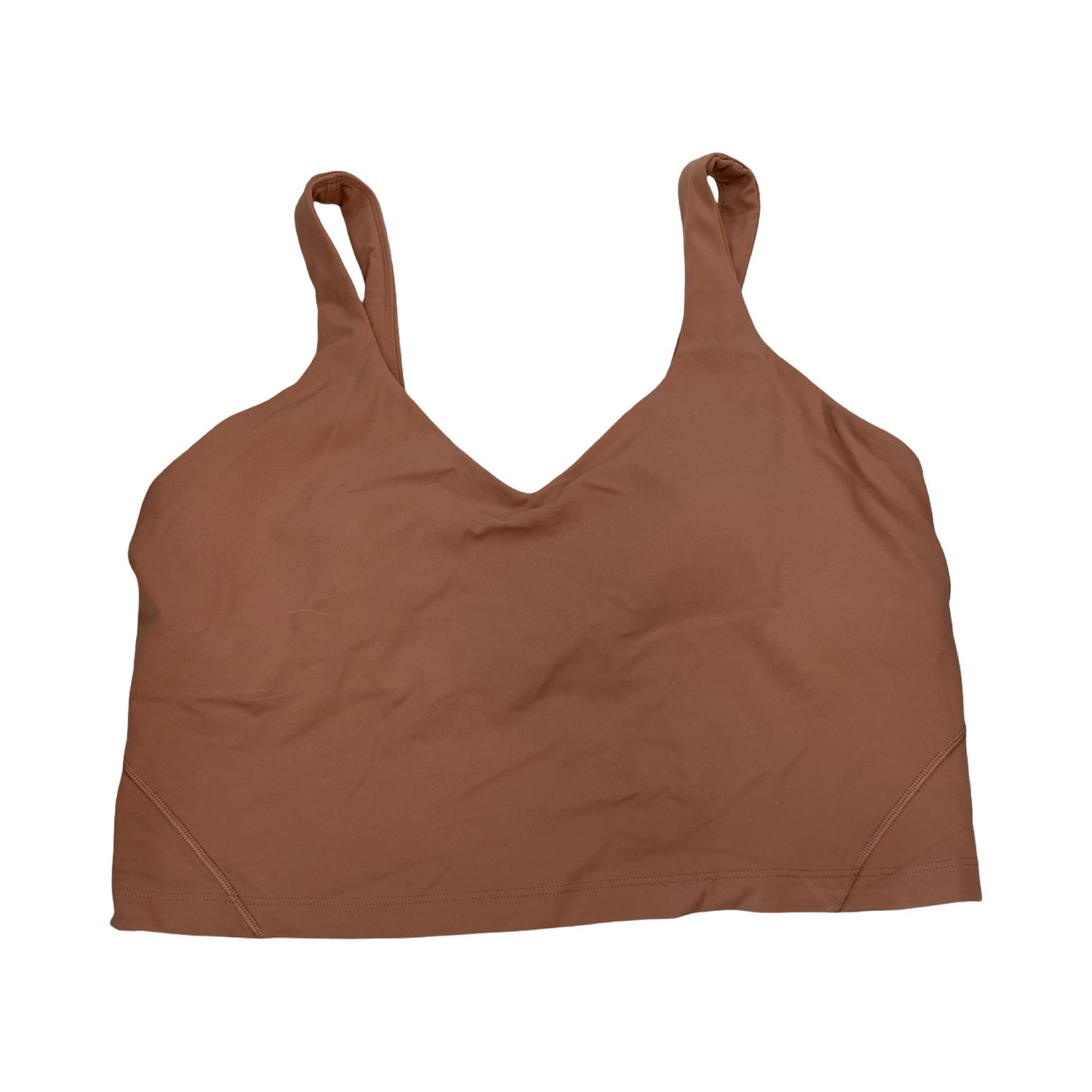 Athletic Tank Top By Lululemon In Peach, Size:12