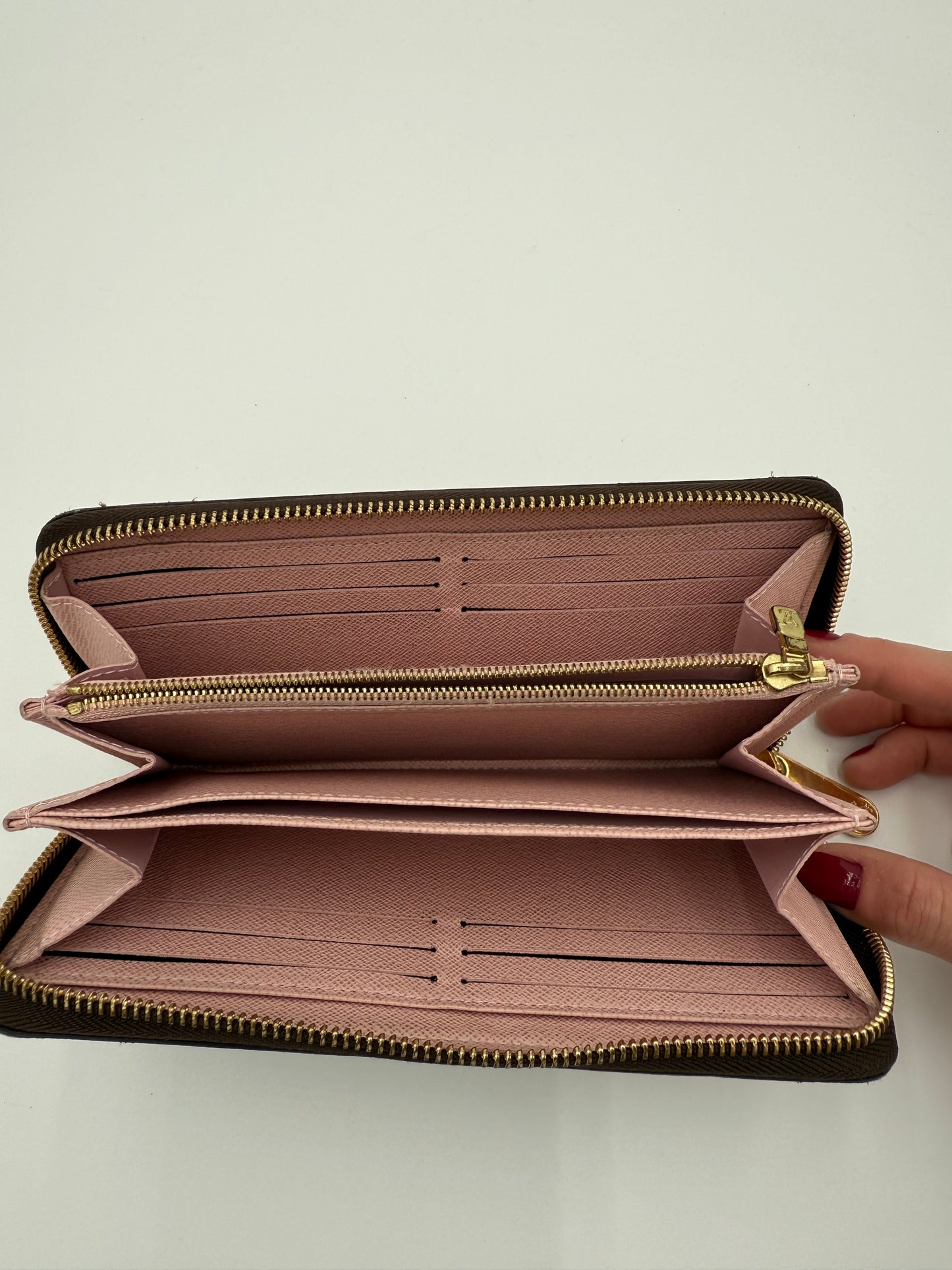 Wallet Luxury Designer By Louis Vuitton In Brown & Tan, Size:Large