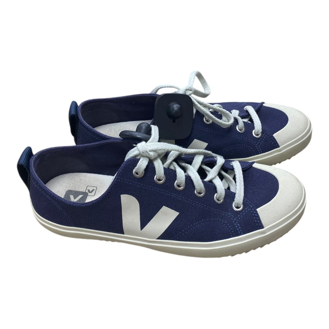 Shoes Sneakers By Veja In Blue & Cream, Size:9