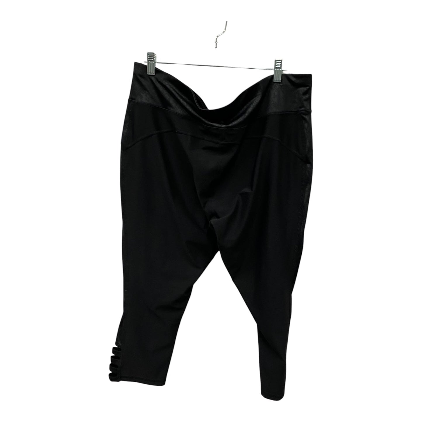 Athletic Leggings Capris By Xersion In Black, Size:2X