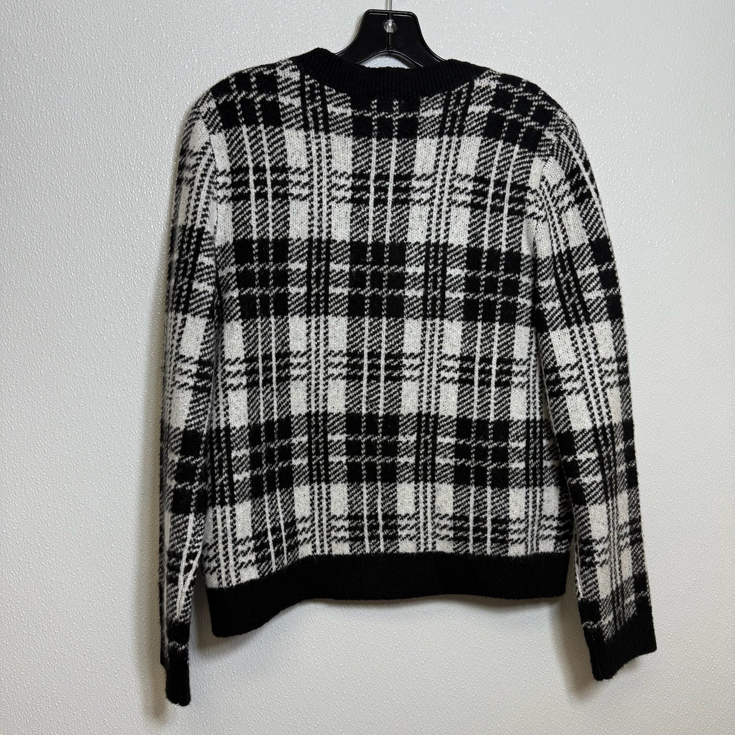 Sweater 2pc By Talbots In Black & White, Size: M