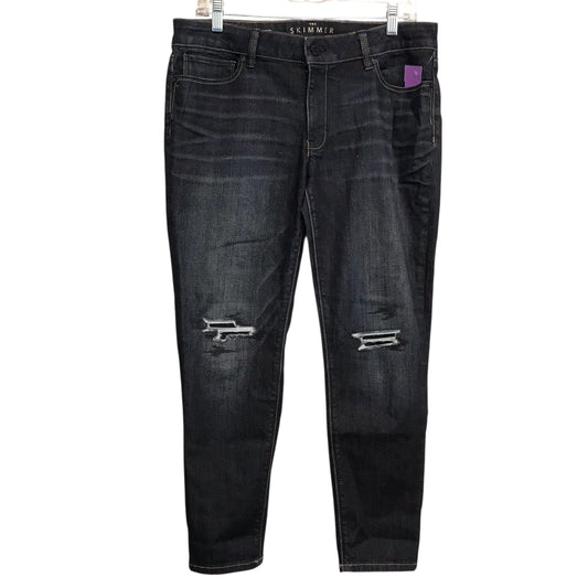 Jeans Boyfriend By White House Black Market In Blue Denim, Size:12P