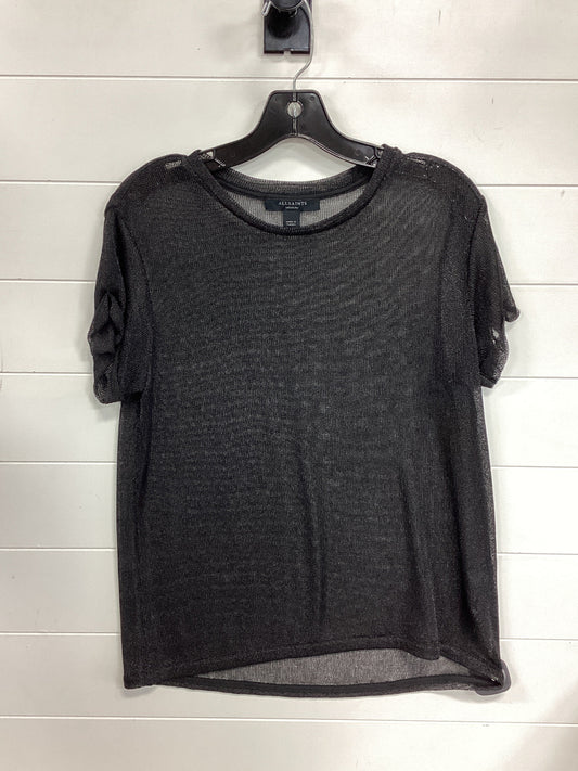 Top Ss Designer By All Saints In Black, Size:M