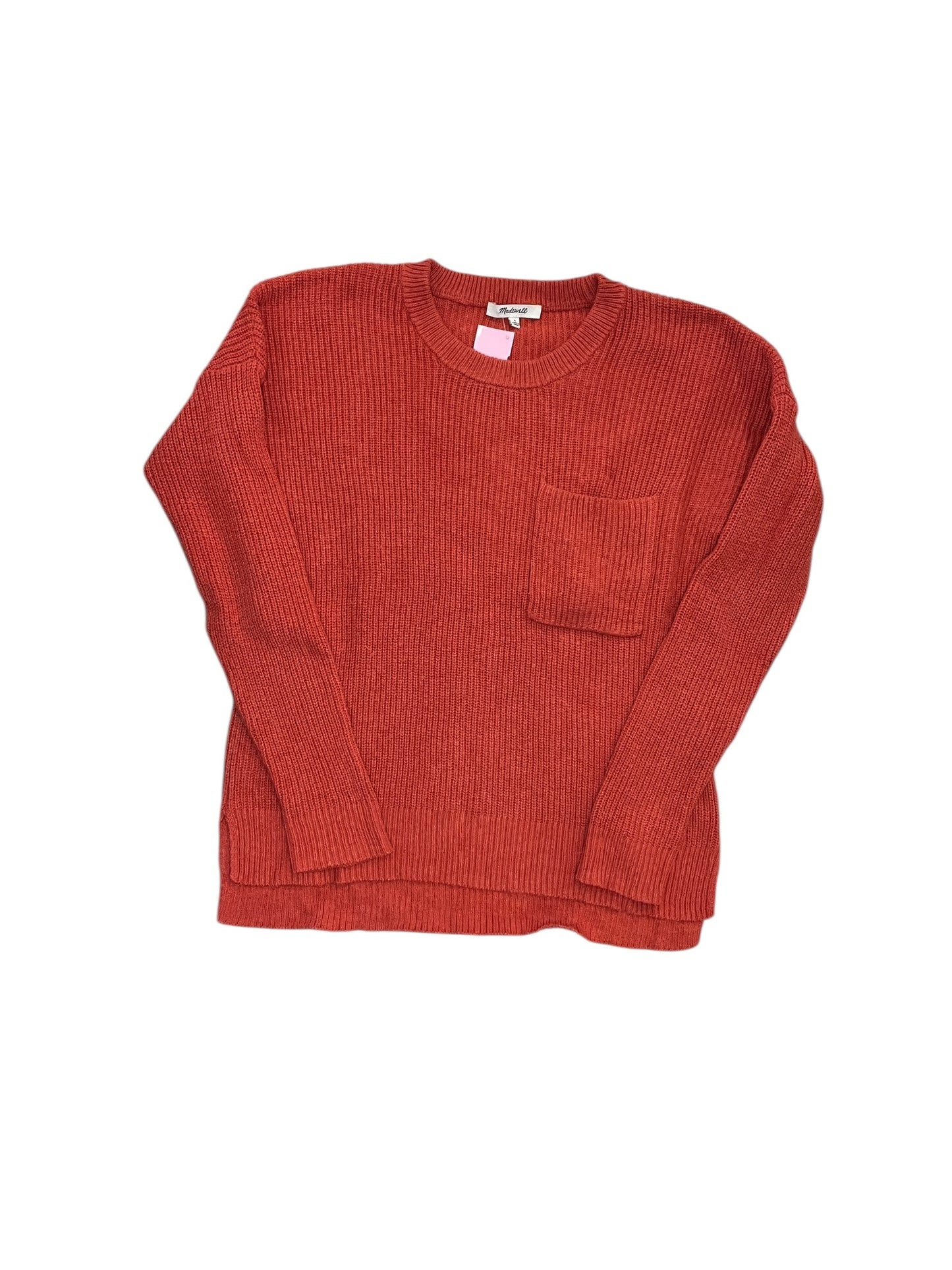 Sweater By Madewell In Coral, Size:S