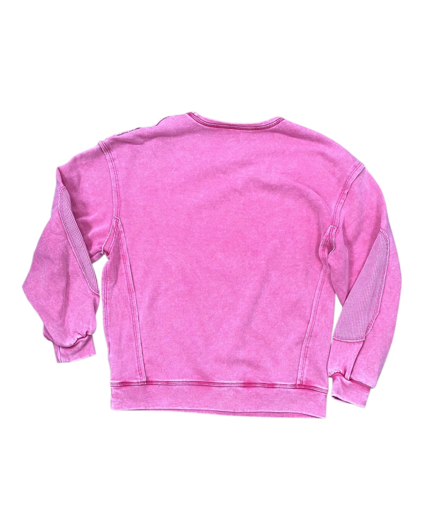 Sweatshirt Crewneck By Clothes Mentor In Pink, Size:S