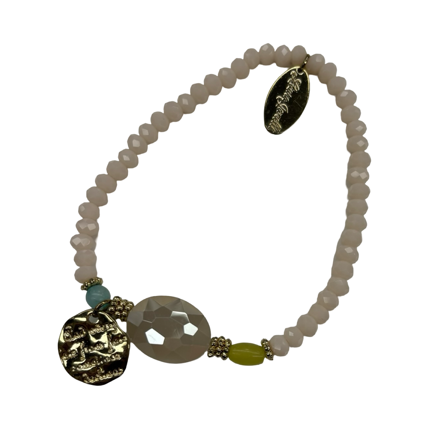 Bracelet Beaded By Clothes Mentor In Pink