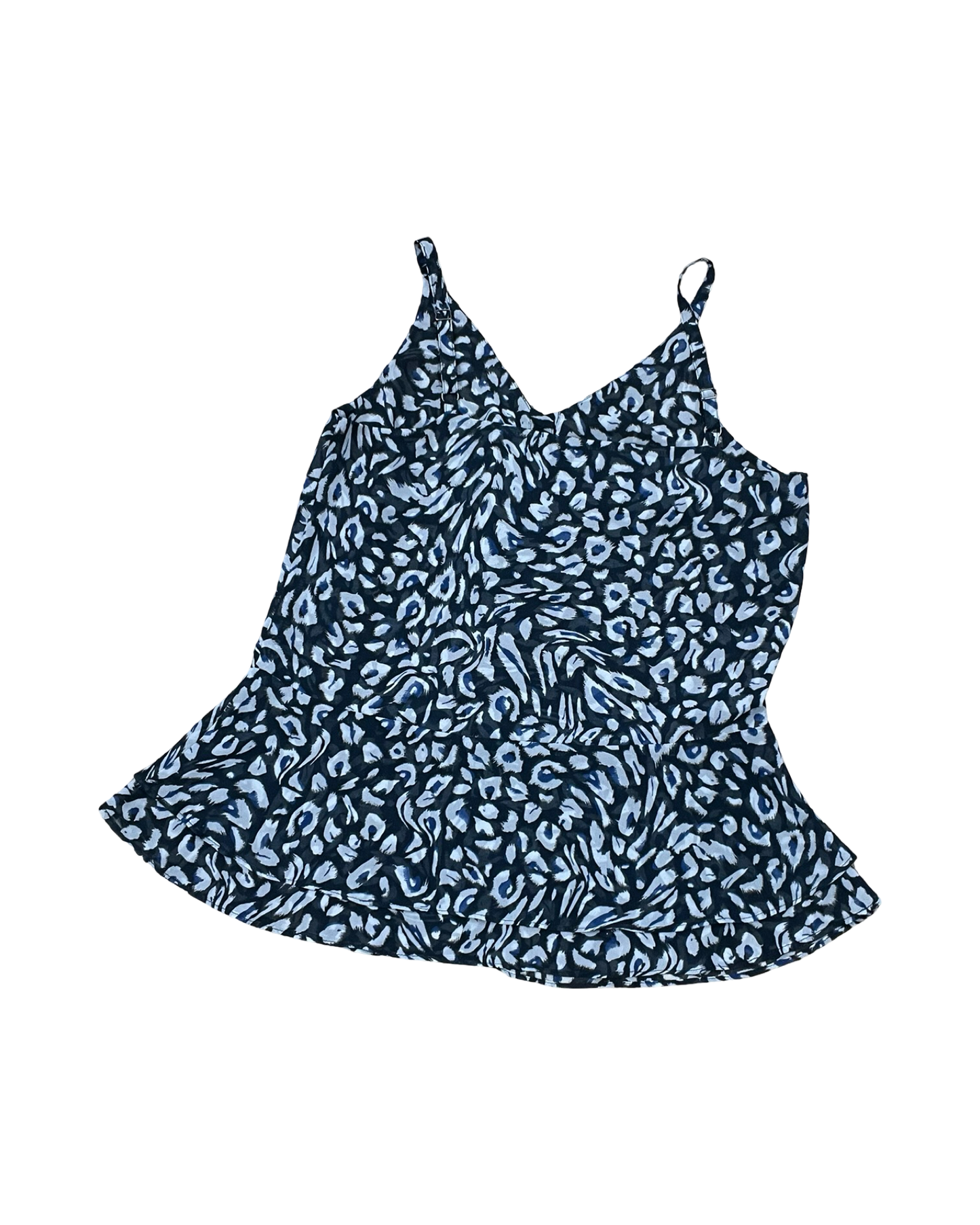 Blouse Sleeveless By Cabi In Blue, Size:S