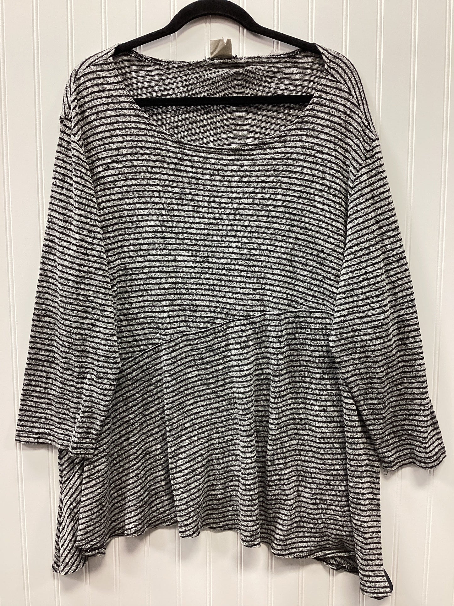 Top Ls By Cmc In Grey, Size:4X