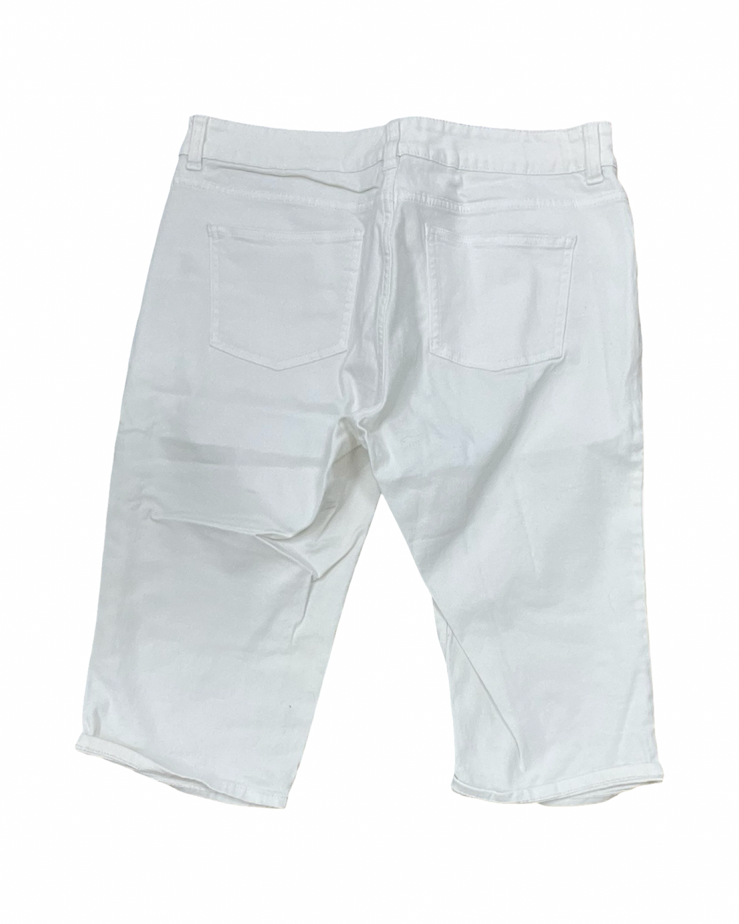 Shorts By Chaps In White, Size:12