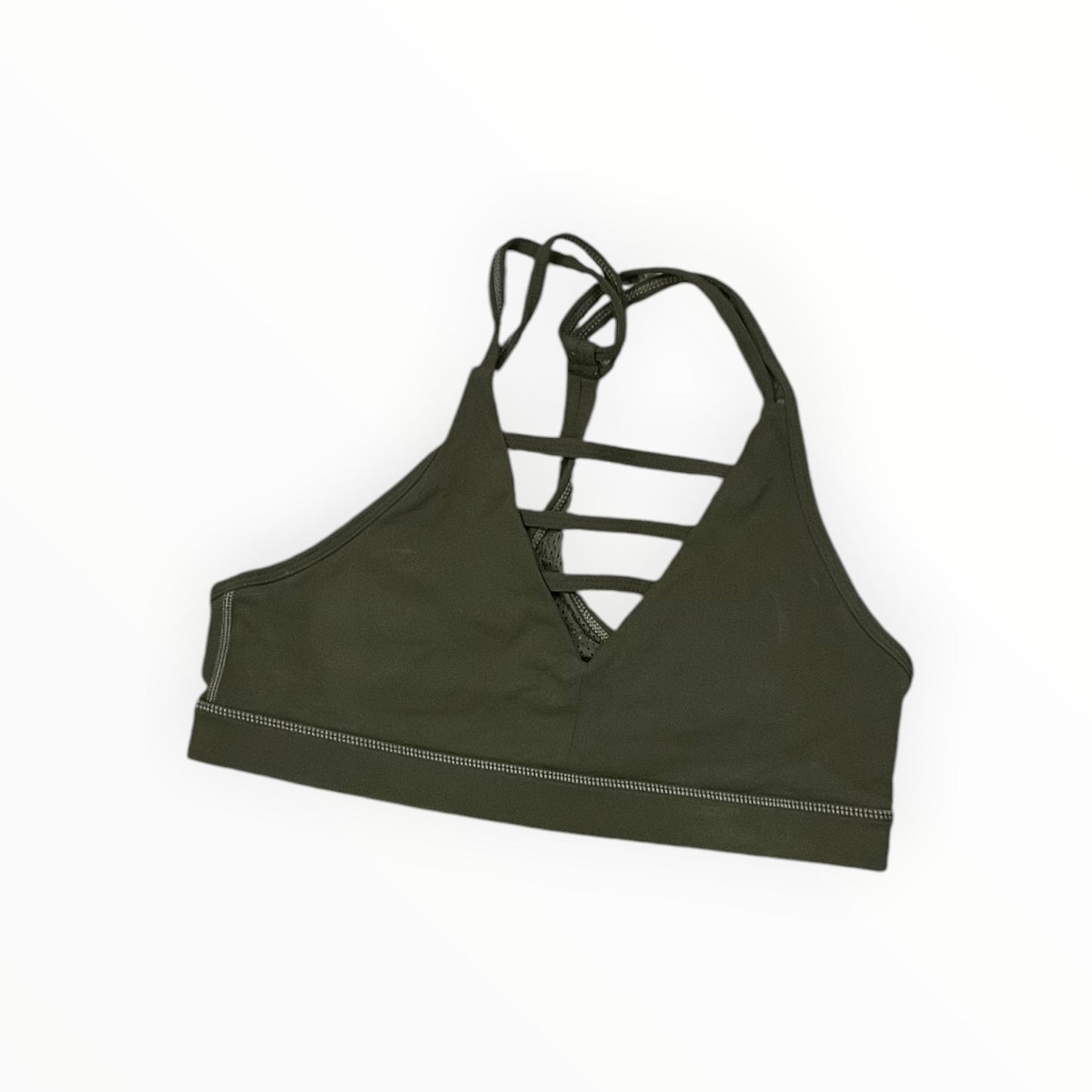 Athletic Bra By Zyia In Green, Size:L