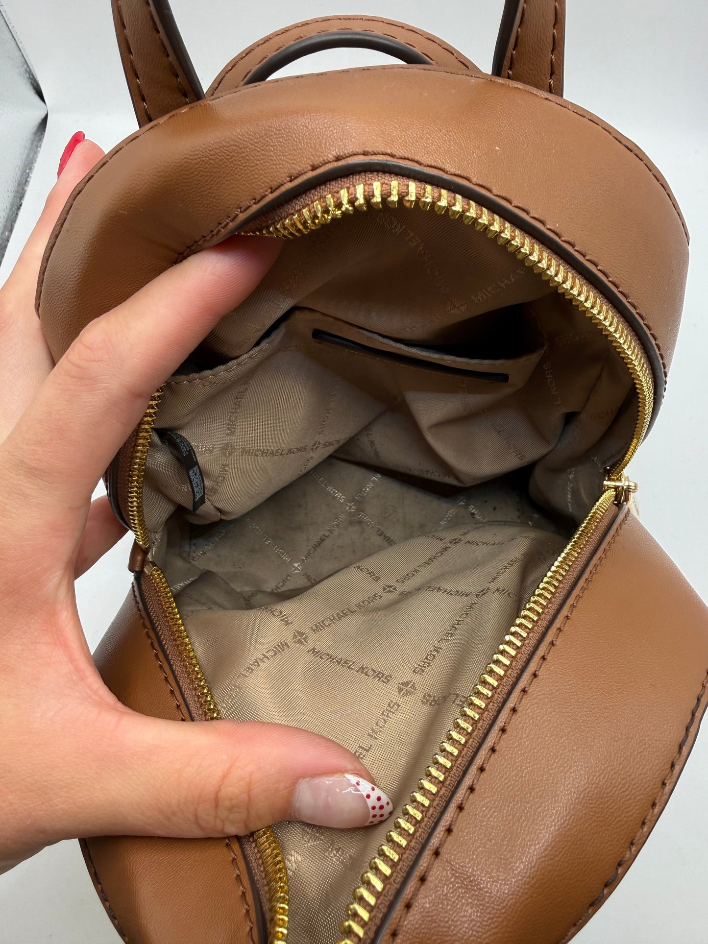 Backpack Designer By Michael By Michael Kors, Size: Small