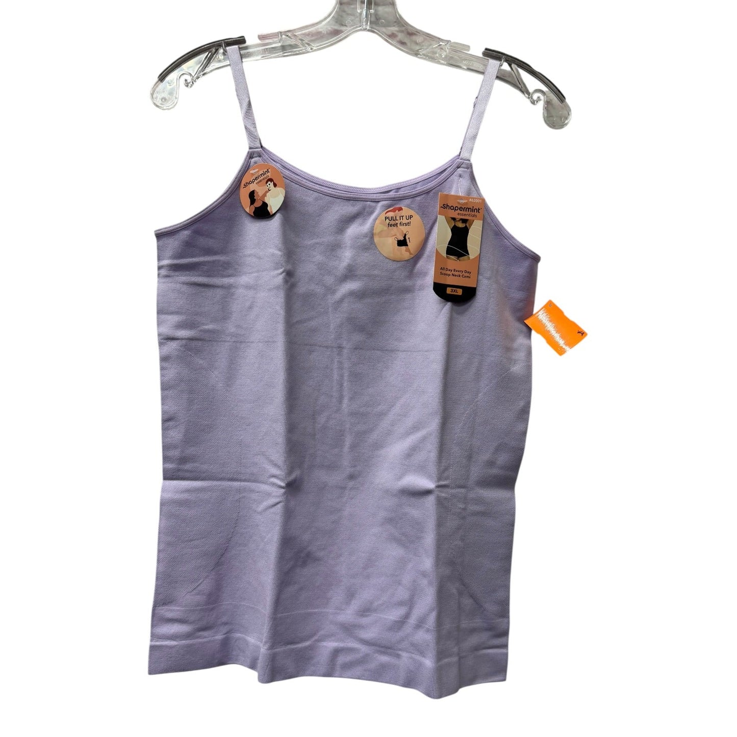 Top Cami By shapermint In Purple, Size:3X