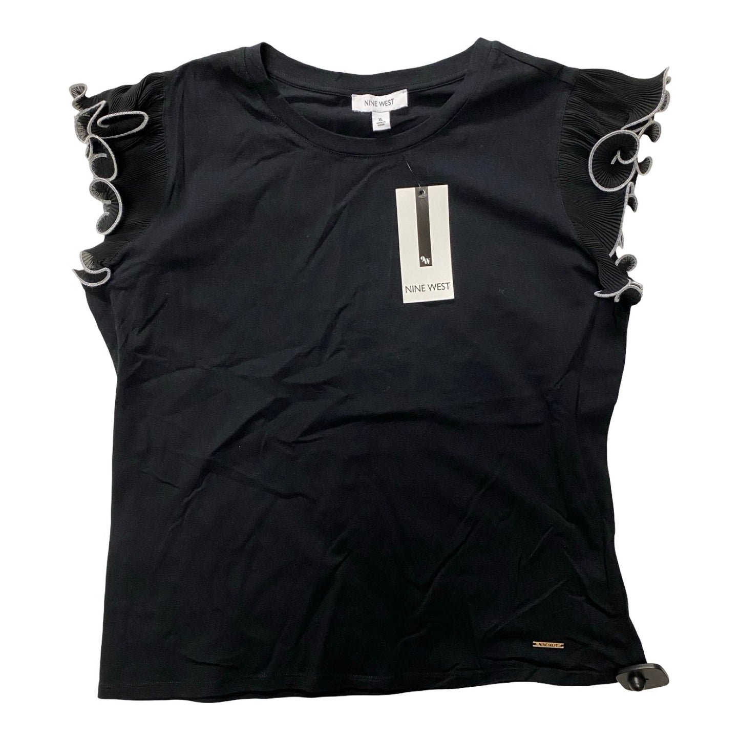 Top Sleeveless By Nine West In Black, Size:Xl