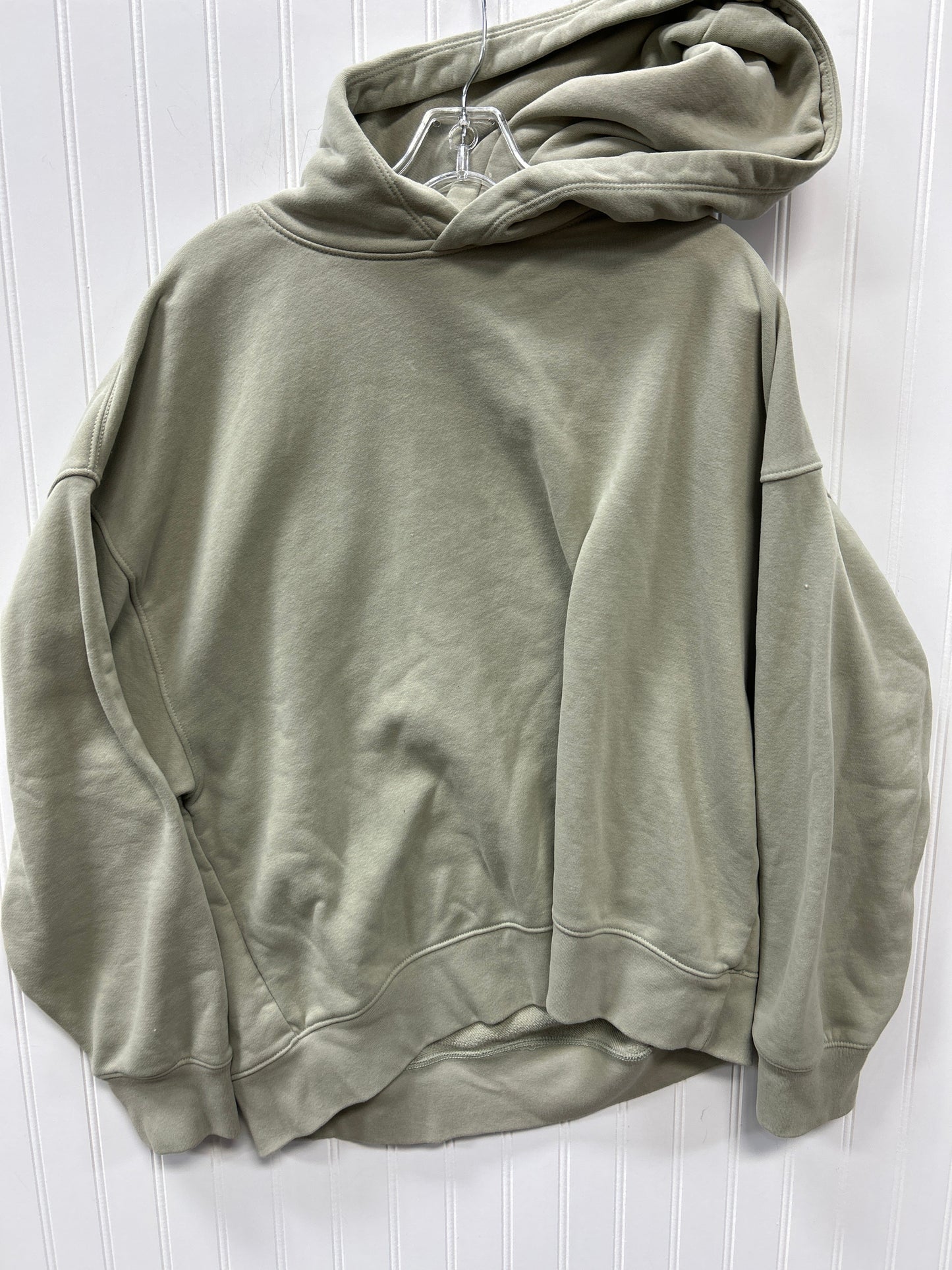 Sweatshirt Hoodie By American Eagle In Green, Size:Xl