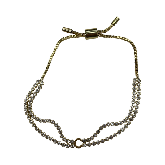 Bracelet Other By Clothes Mentor In Gold