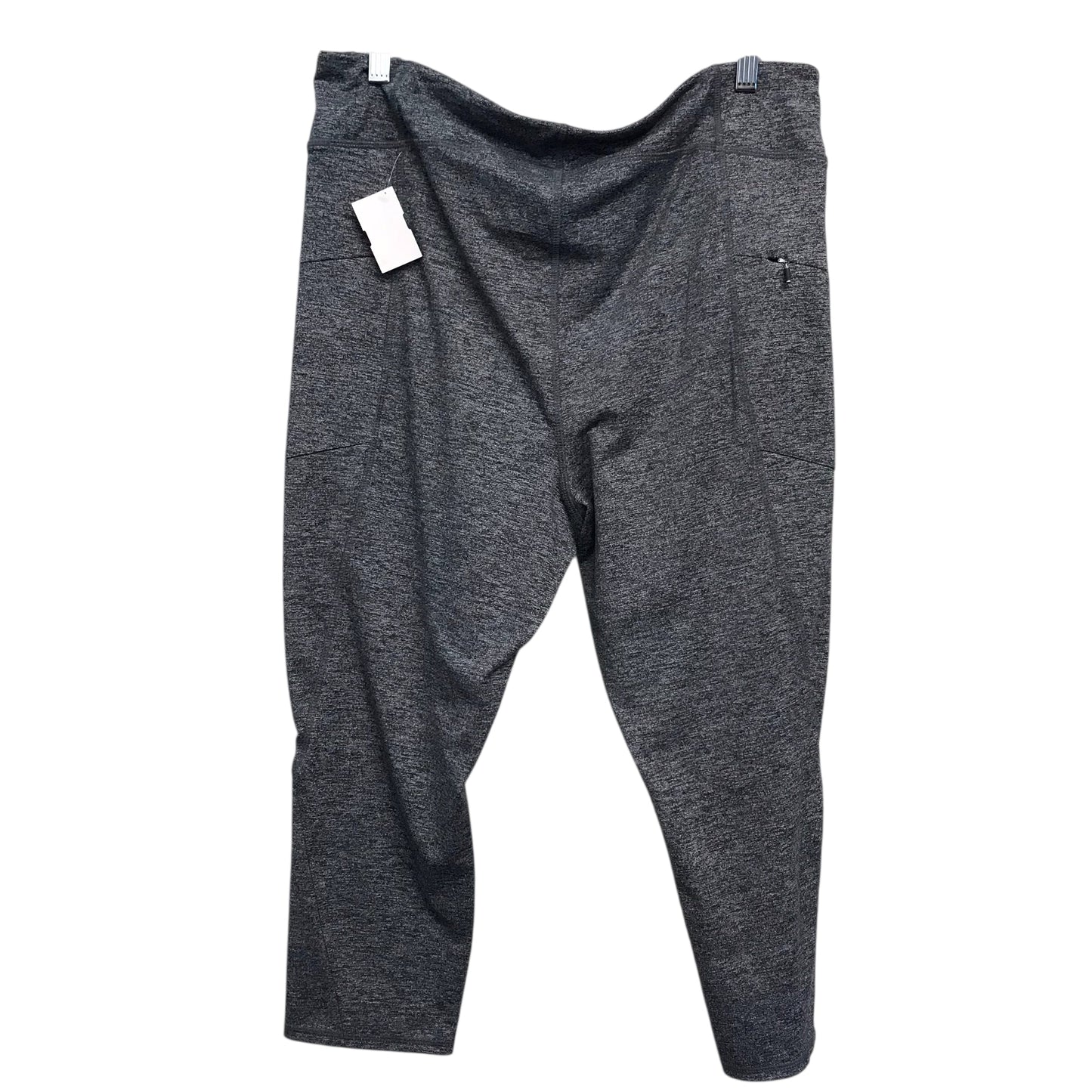 Athletic Capris By J. Jill In Grey, Size:L