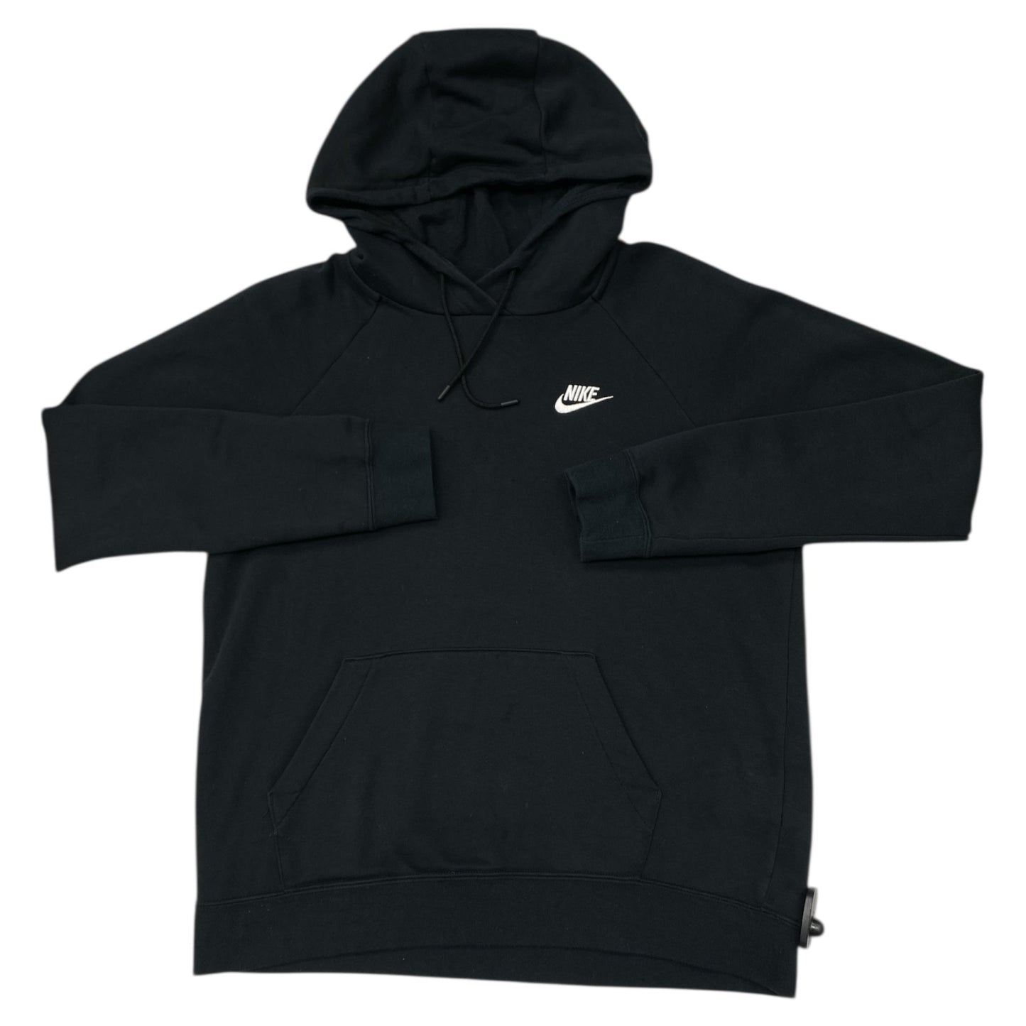 Athletic Sweatshirt Hoodie By Nike In Black, Size:M