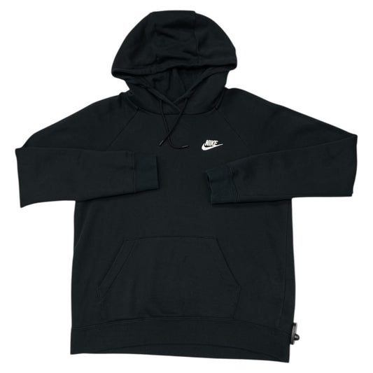 Athletic Sweatshirt Hoodie By Nike In Black, Size:M