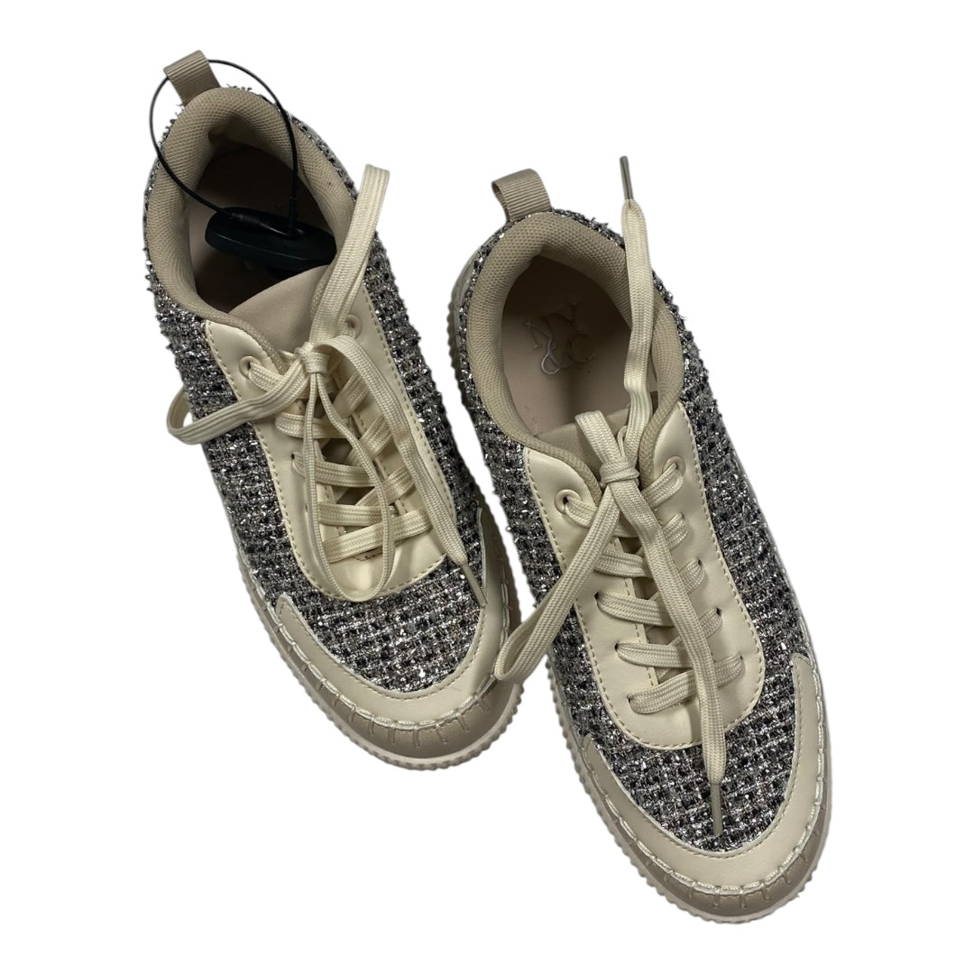 Shoes Athletic By New York And Co In Cream, Size:8.5