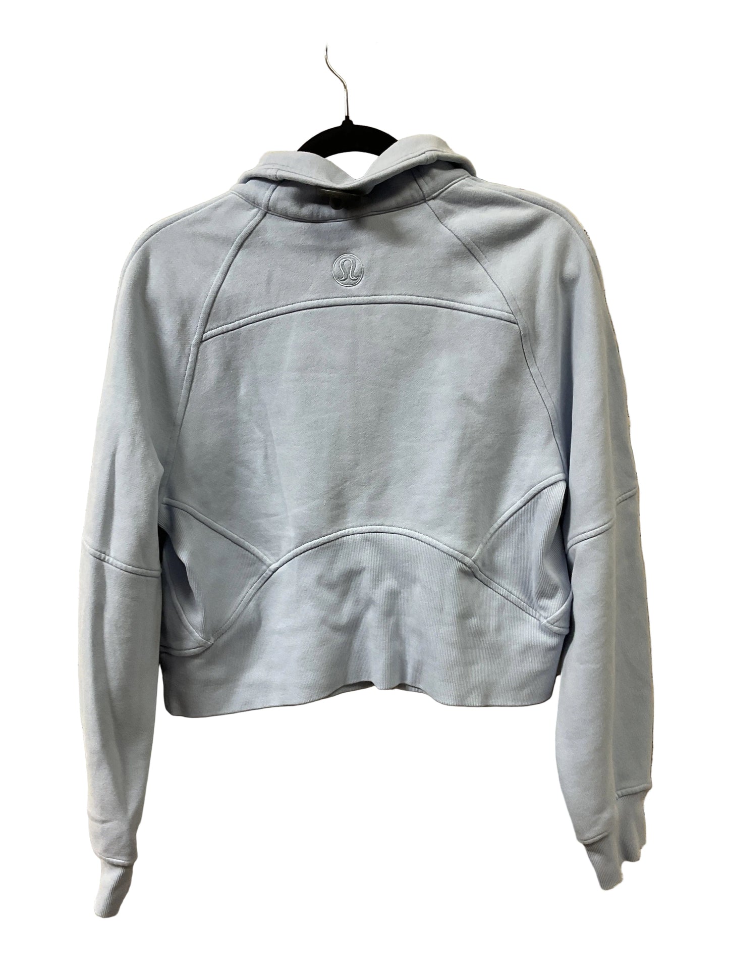 Athletic Sweatshirt Collar By Lululemon In Blue, Size:Xs