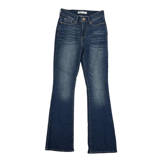 Jeans Boot Cut By Levis In Blue Denim, Size:2