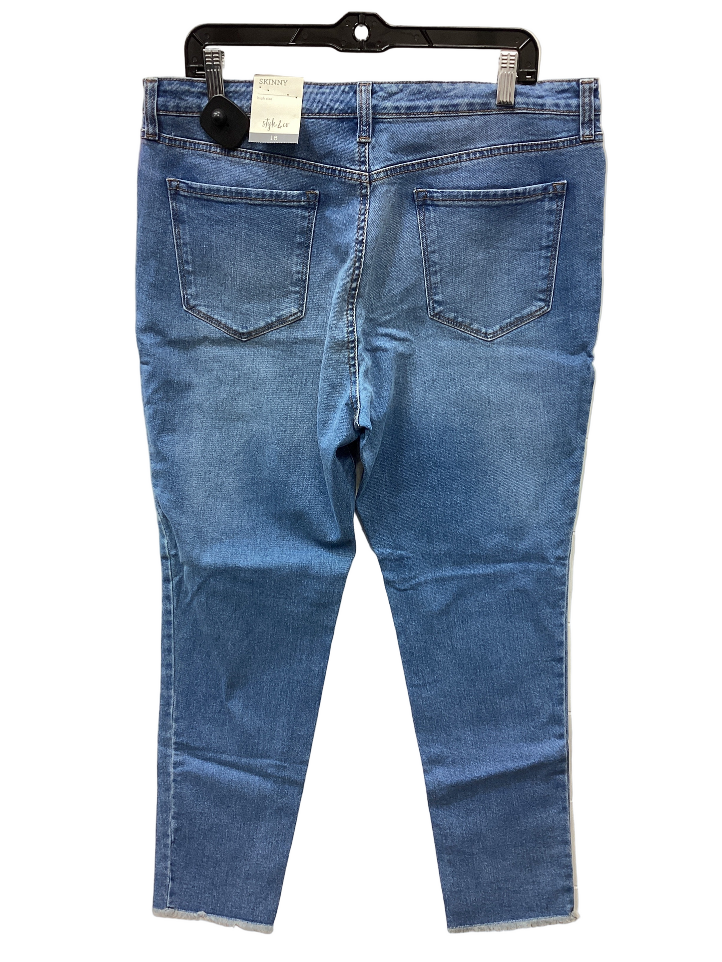 Jeans Skinny By Style And Co Collection Women In Blue Denim, Size:16