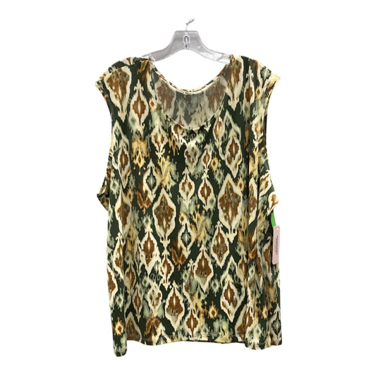 Top Ss By Allison Daley In Green, Size:3X