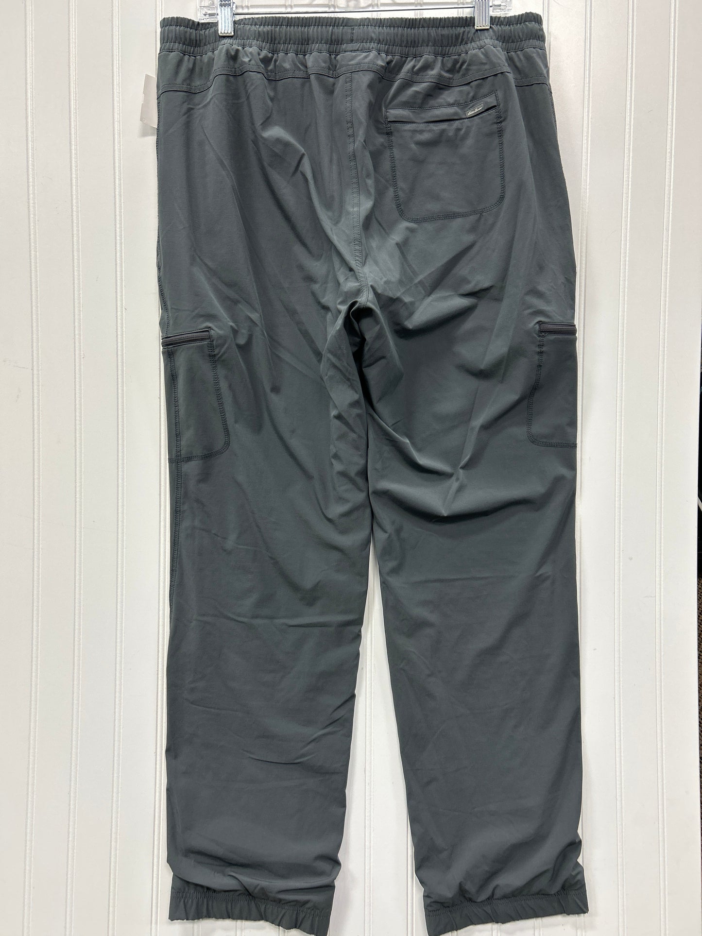 Athletic Pants By Eddie Bauer In Grey, Size:16