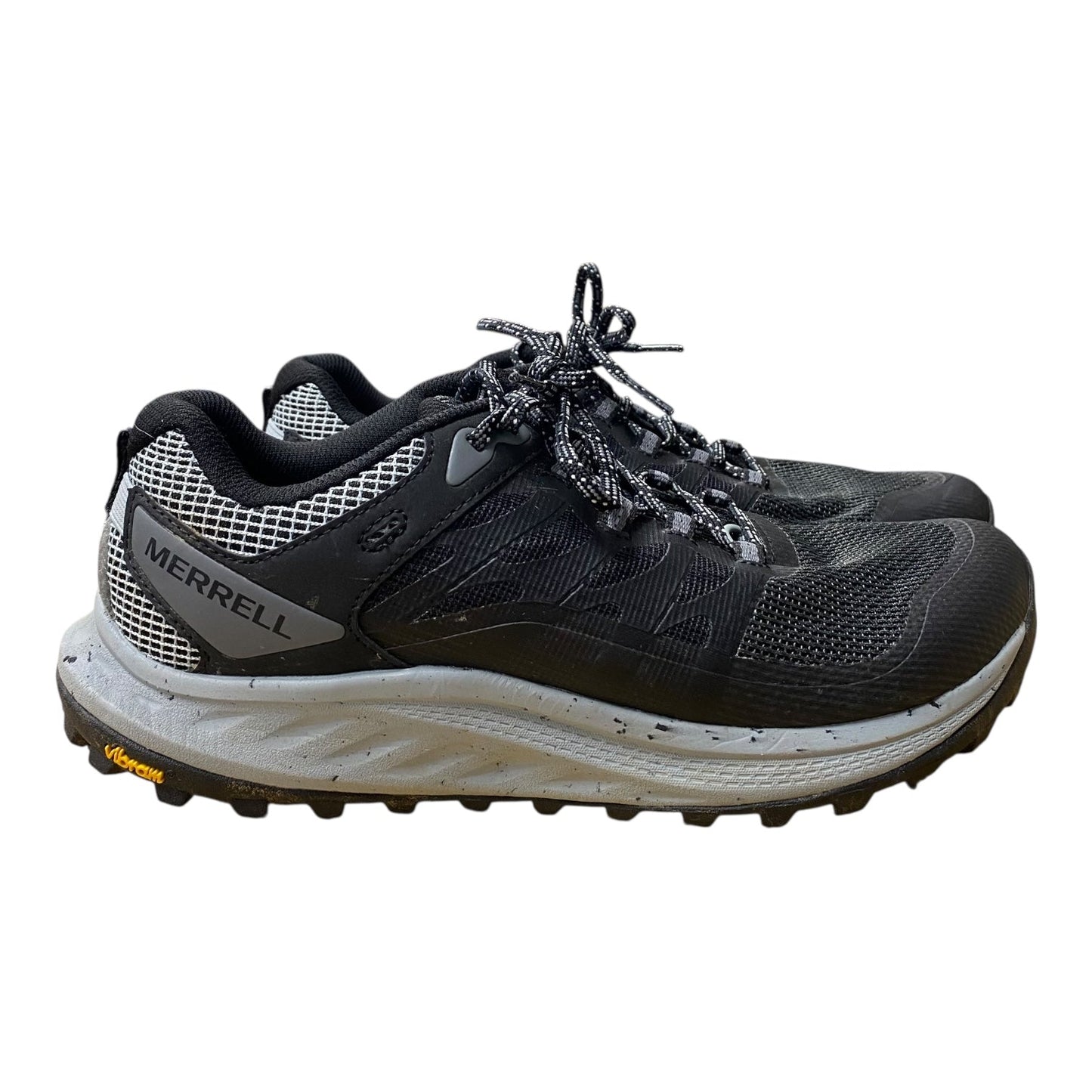 Shoes Athletic By Merrell In Black & Grey, Size:9