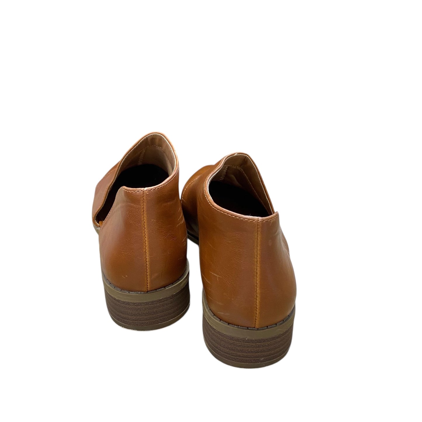 Shoes Flats By Universal Thread In Brown, Size:7