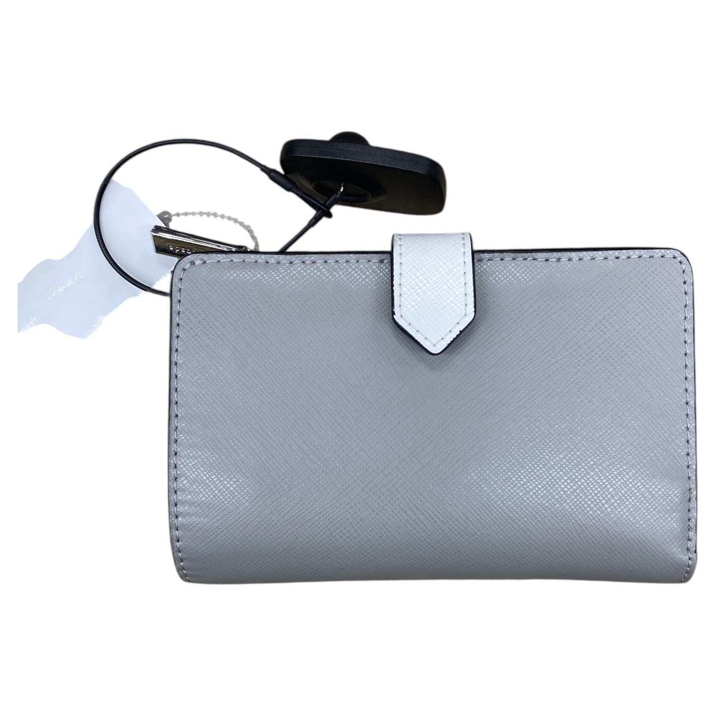 Wallet Designer By Kate Spade In Grey & White, Size:Medium