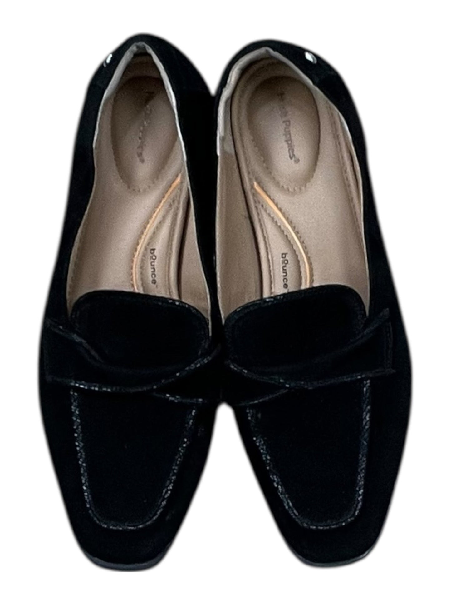 Shoes Flats By Hush Puppies In Black, Size:10