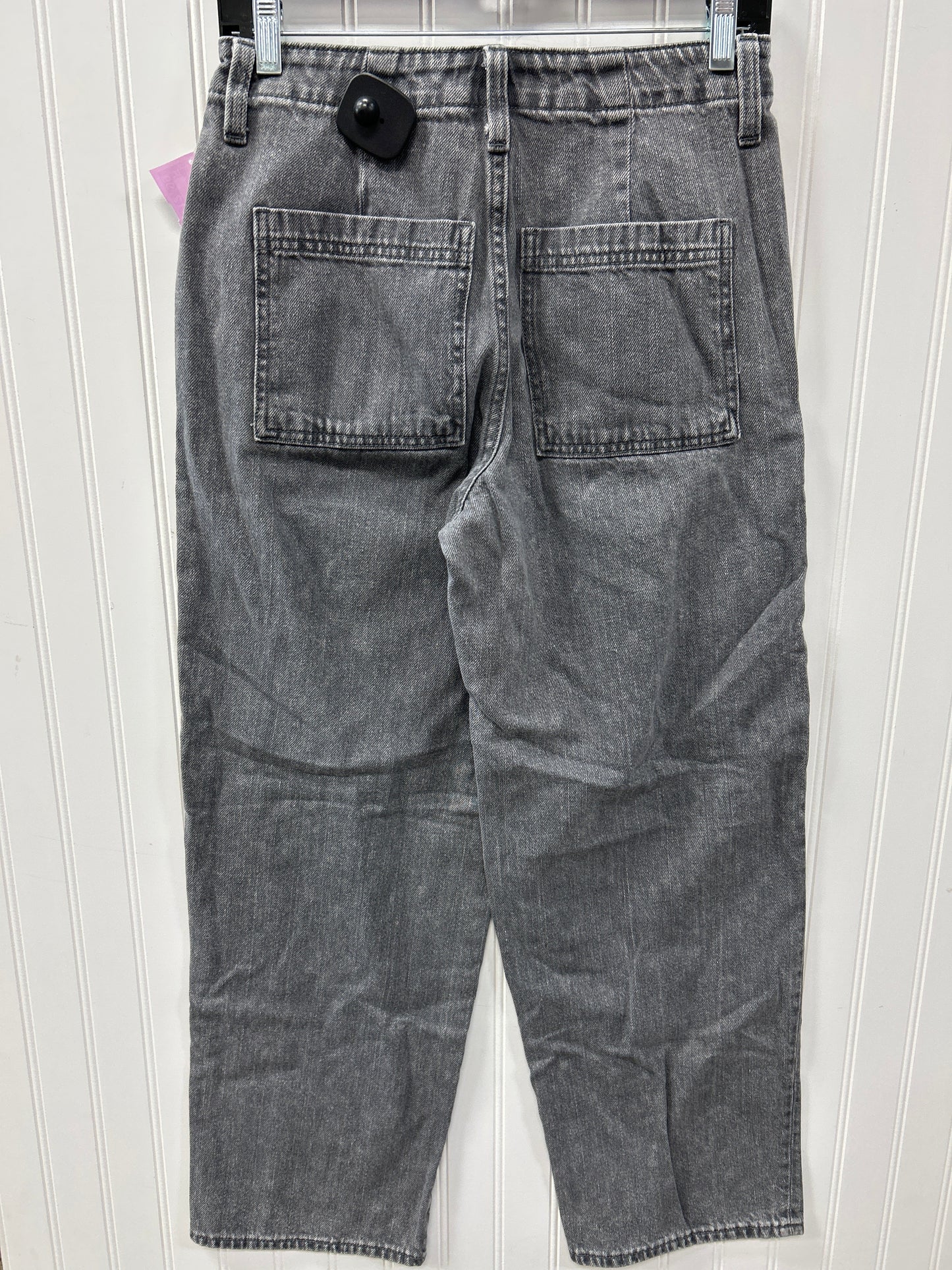 Jeans Straight By Universal Thread In Grey Denim, Size:0