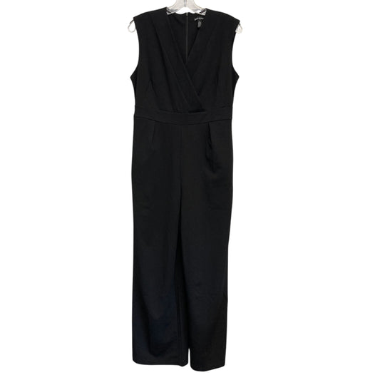 Jumpsuit By Nina Leonard In Black, Size:M