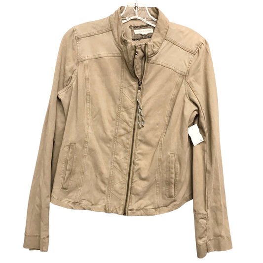 Jacket Other By Peyton Jensen In Tan, Size:L