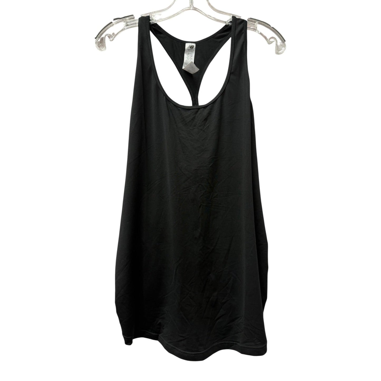 Athletic Tank Top By New Balance In Black, Size:2X