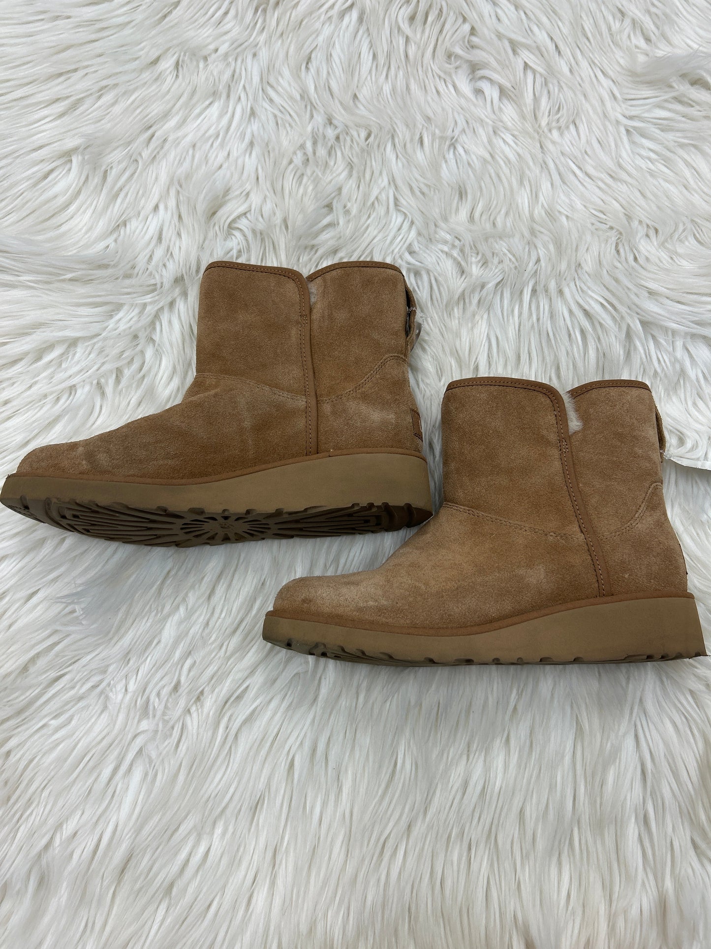 Boots Designer By Ugg In Brown, Size:8