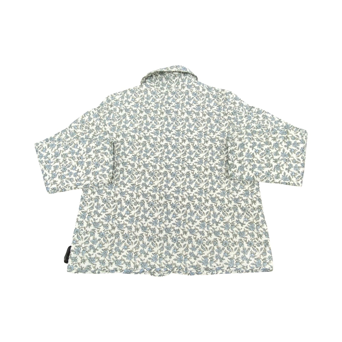 Jacket Puffer & Quilted By Style And Company In Floral Print, Size:S