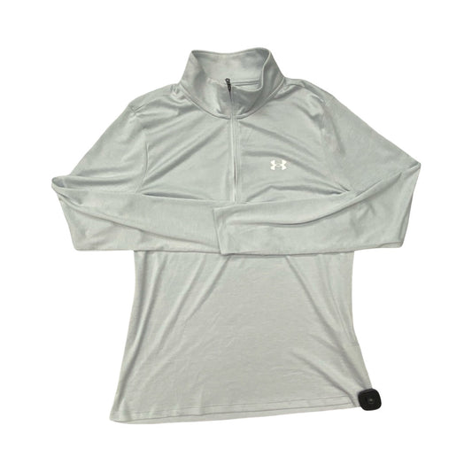 Athletic Top Ls Collar By Under Armour In Grey, Size:Mp