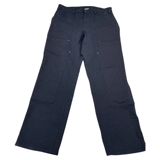 Jeans Straight By Duluth Trading In Black Denim, Size:16