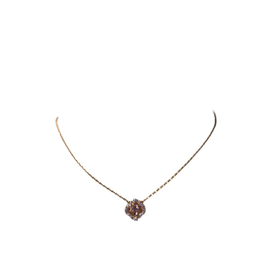 Necklace Charm By J. Jill In Brown