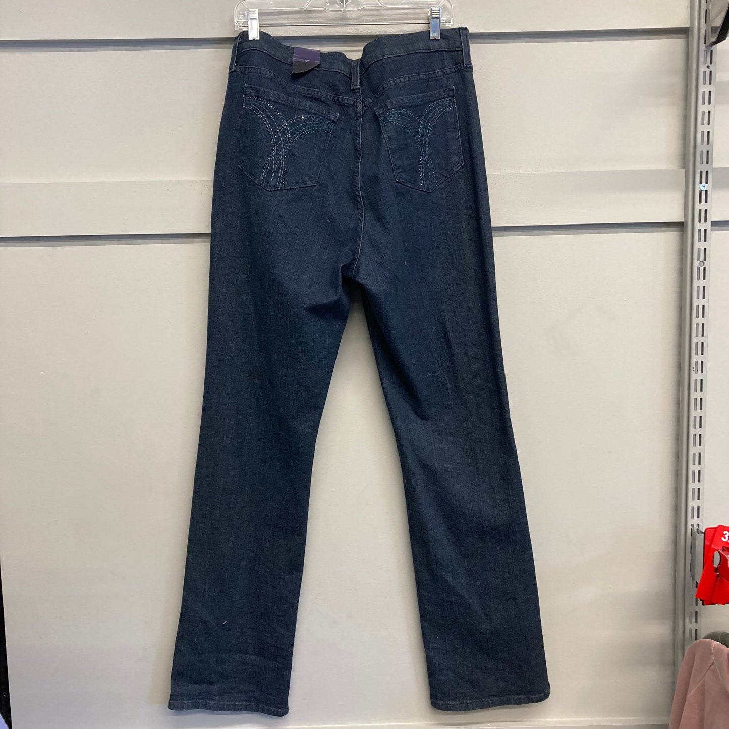 Jeans Boot Cut By Not Your Daughters Jeans In Blue Denim, Size:16