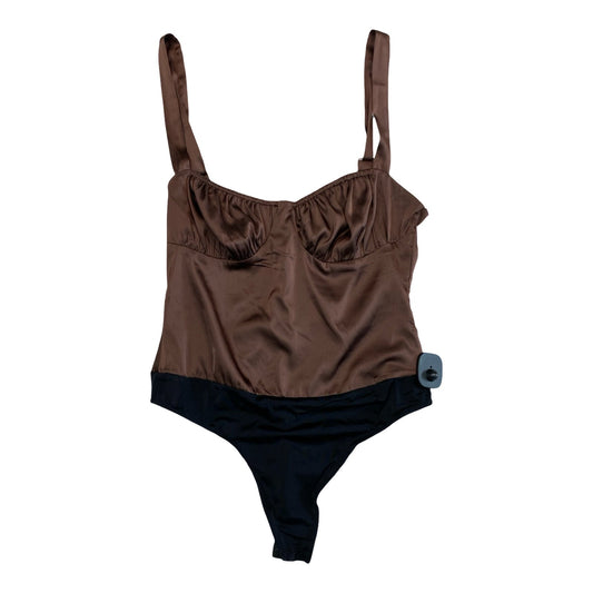 Top Sleeveless By Cmc In Brown, Size:6