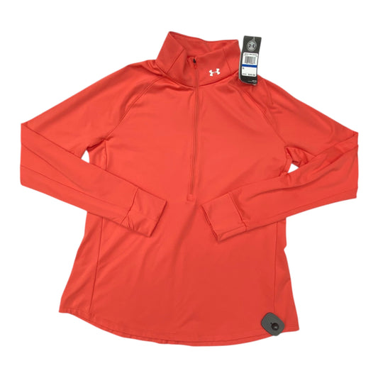 Athletic Sweatshirt Collar By Under Armour In Orange, Size:Xl
