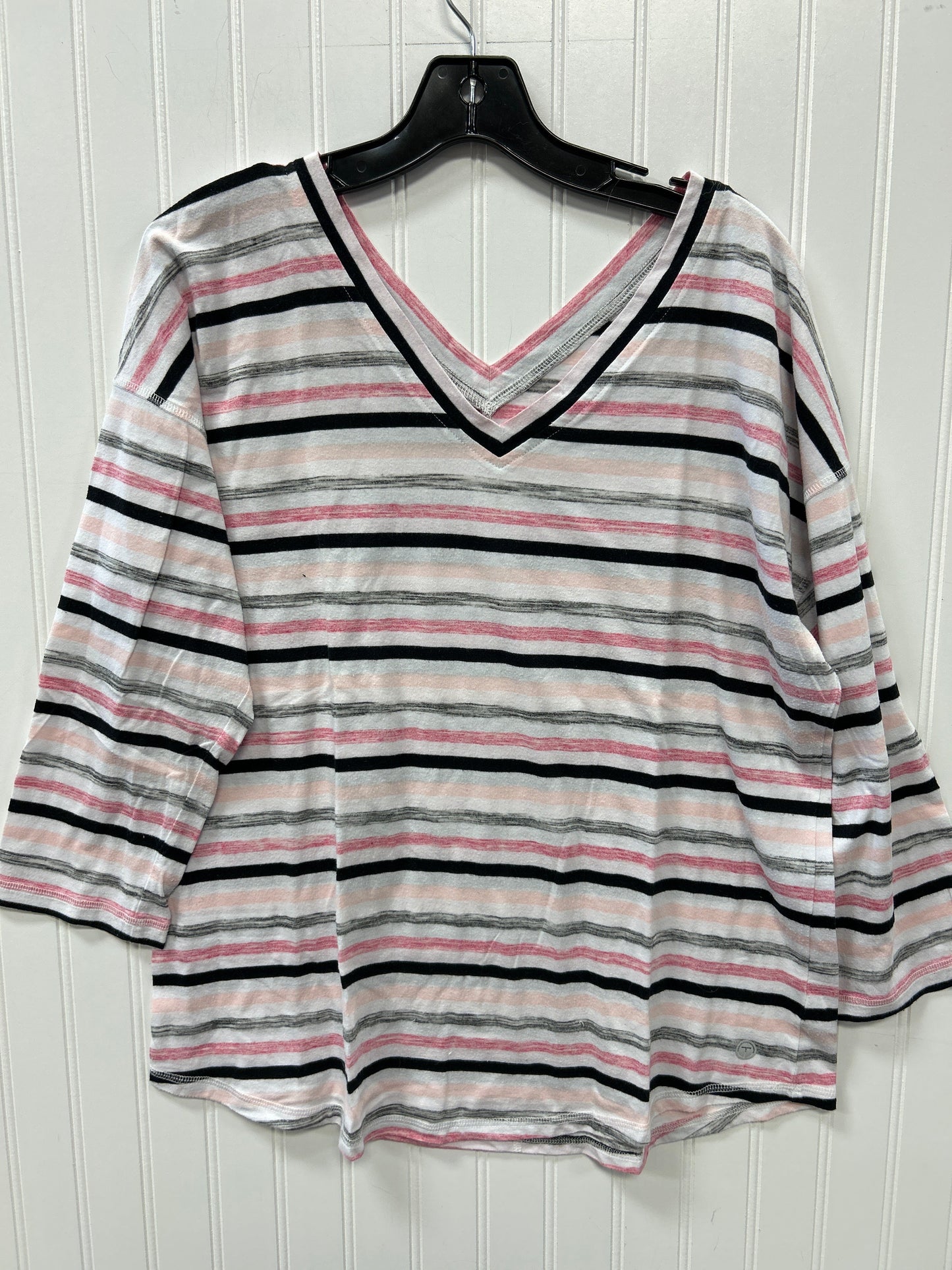 Top Ls By Talbots In Striped Pattern, Size:Xl