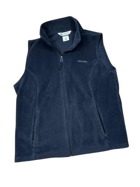 Vest Fleece By Columbia In Black, Size:1X