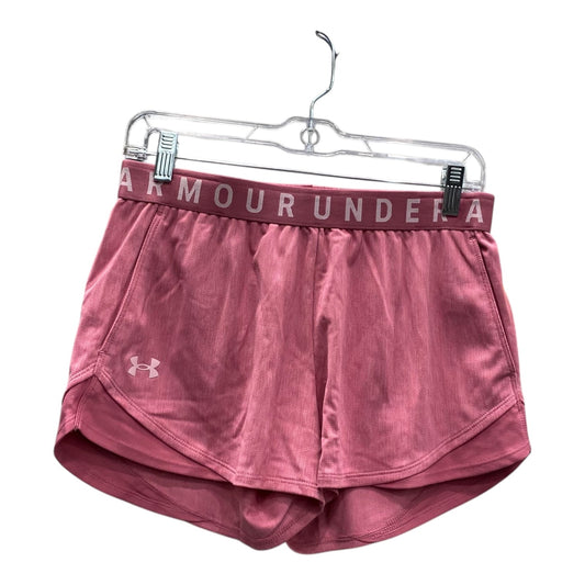 Athletic Shorts By Under Armour In Pink, Size:2