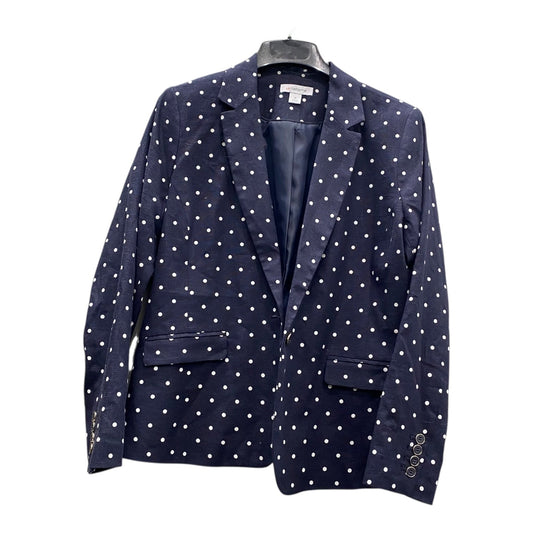 Blazer By Liz Claiborne In Polkadot Pattern, Size:L